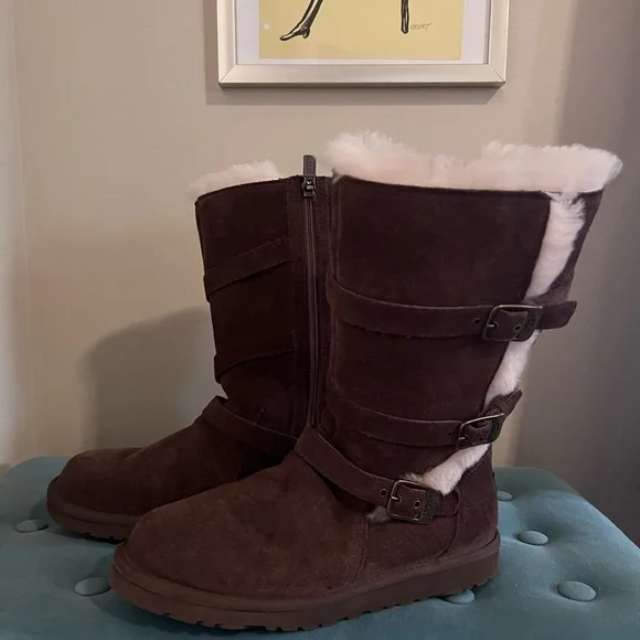UGG Shoes Ugg Maddi Triple Buckle Boot Poshmark